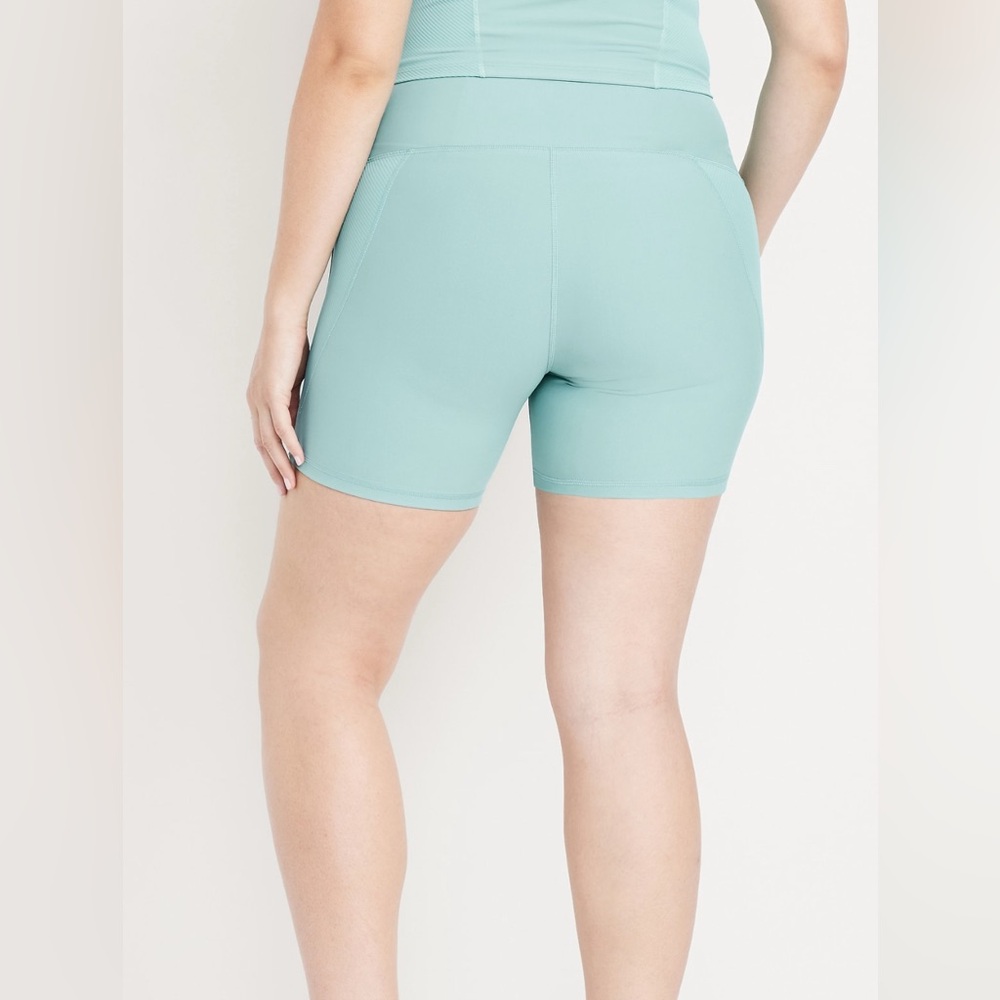 Old Navy Aqua Bike Shorts